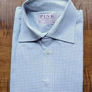 THOMAS PINK BUTTON DOWN SHIRT